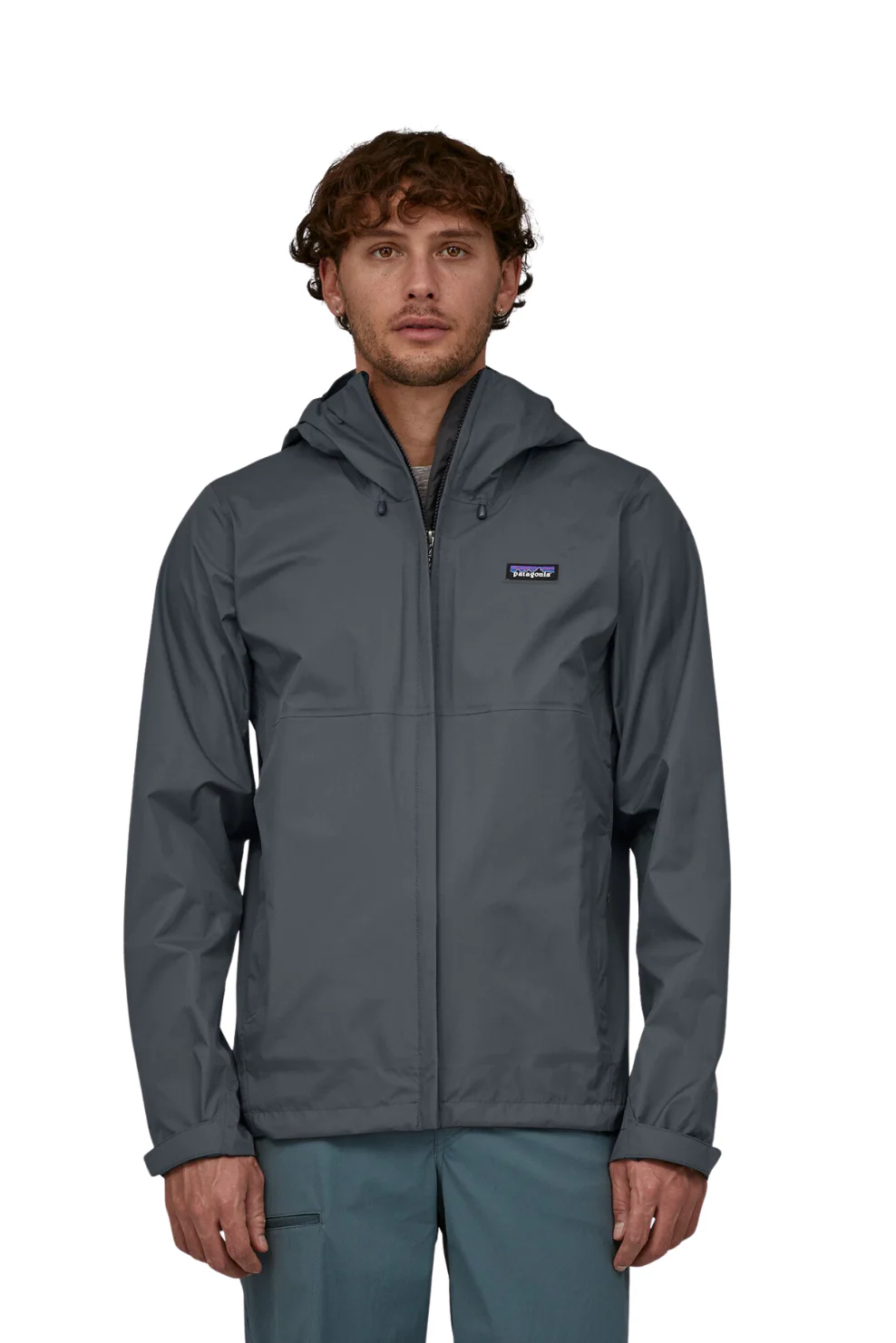 Patagonia Torrentshell 3L Mens Rain Jacket Smolder Blue