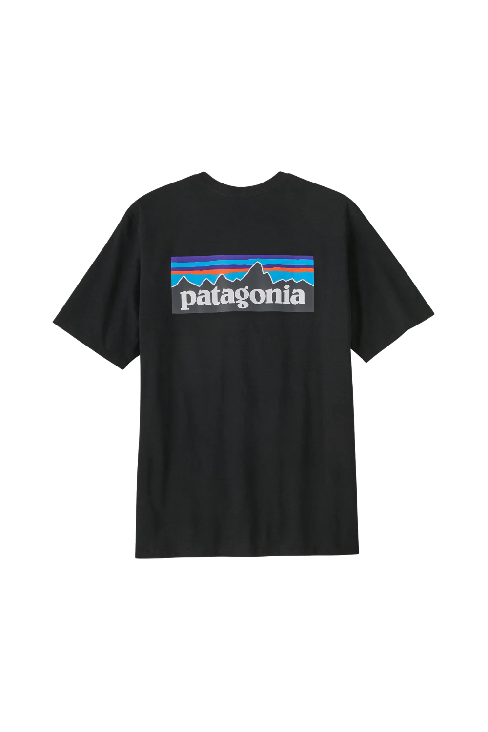 Patagonia P-6 Logo Mens Responsibili-Tee Black