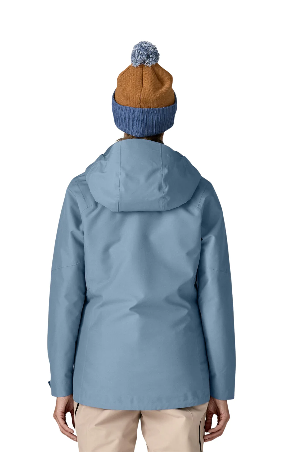 Patagonia Womens Insulated Powder Town Ski Jacket Barnacle Blue - Image 2