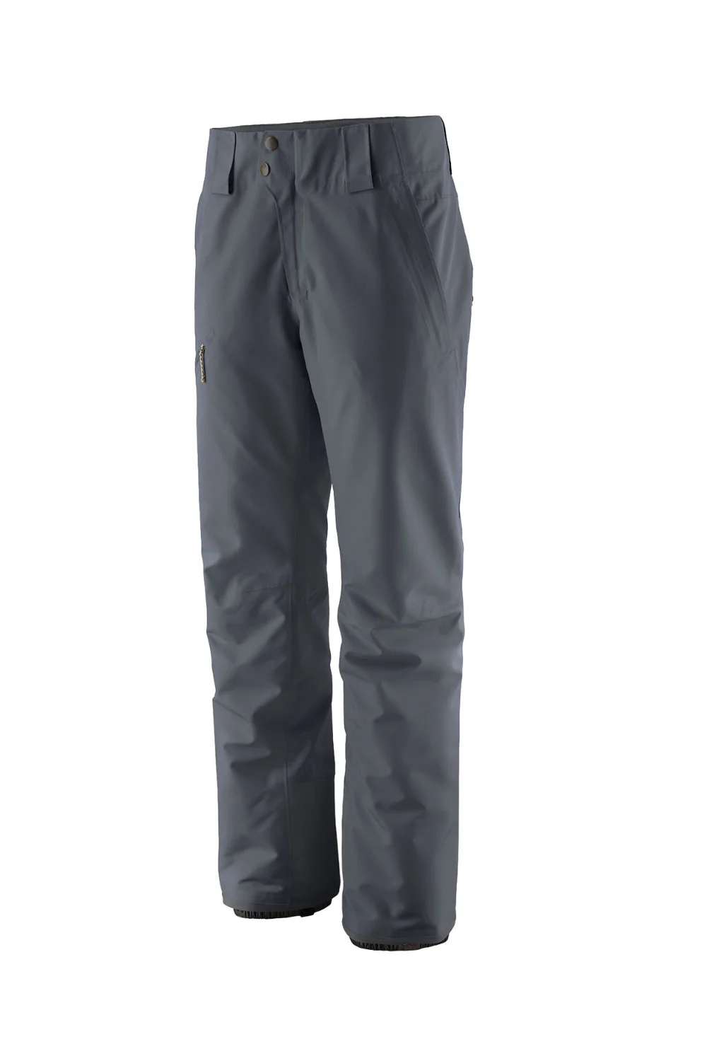 Patagonia Womens Insulated Powder Town Ski Pants Regular Smolder Blue - Image 8