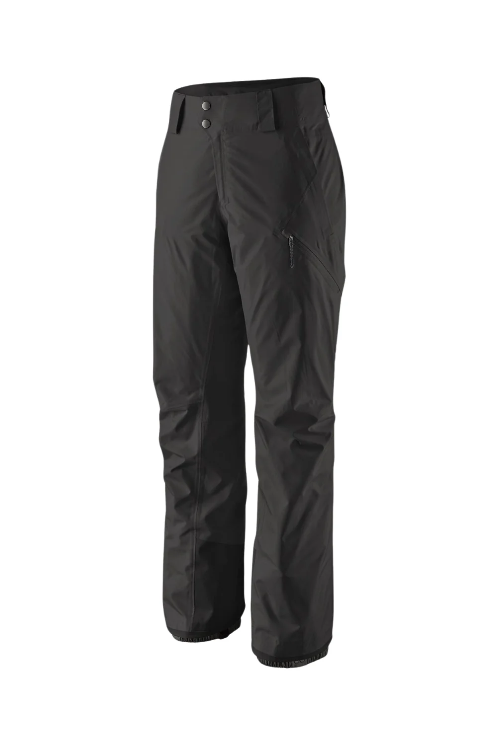 Patagonia Womens Powder Town Ski Pants Black - Image 4