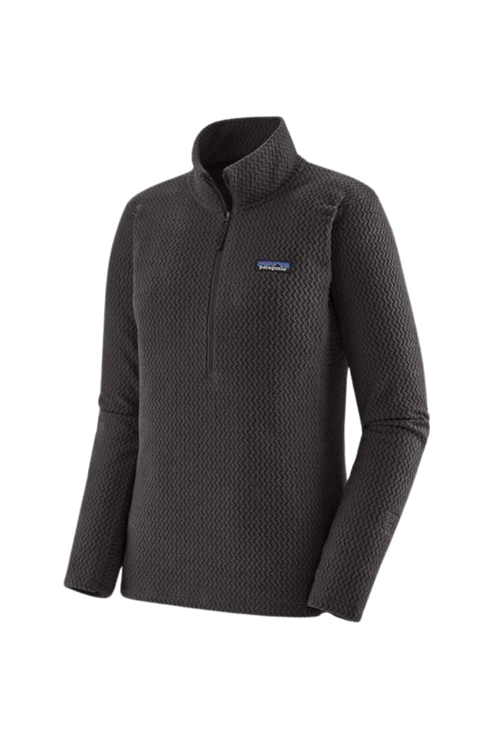 Patagonia Womens R1 Air Zip Neck Fleece Black - Image 3