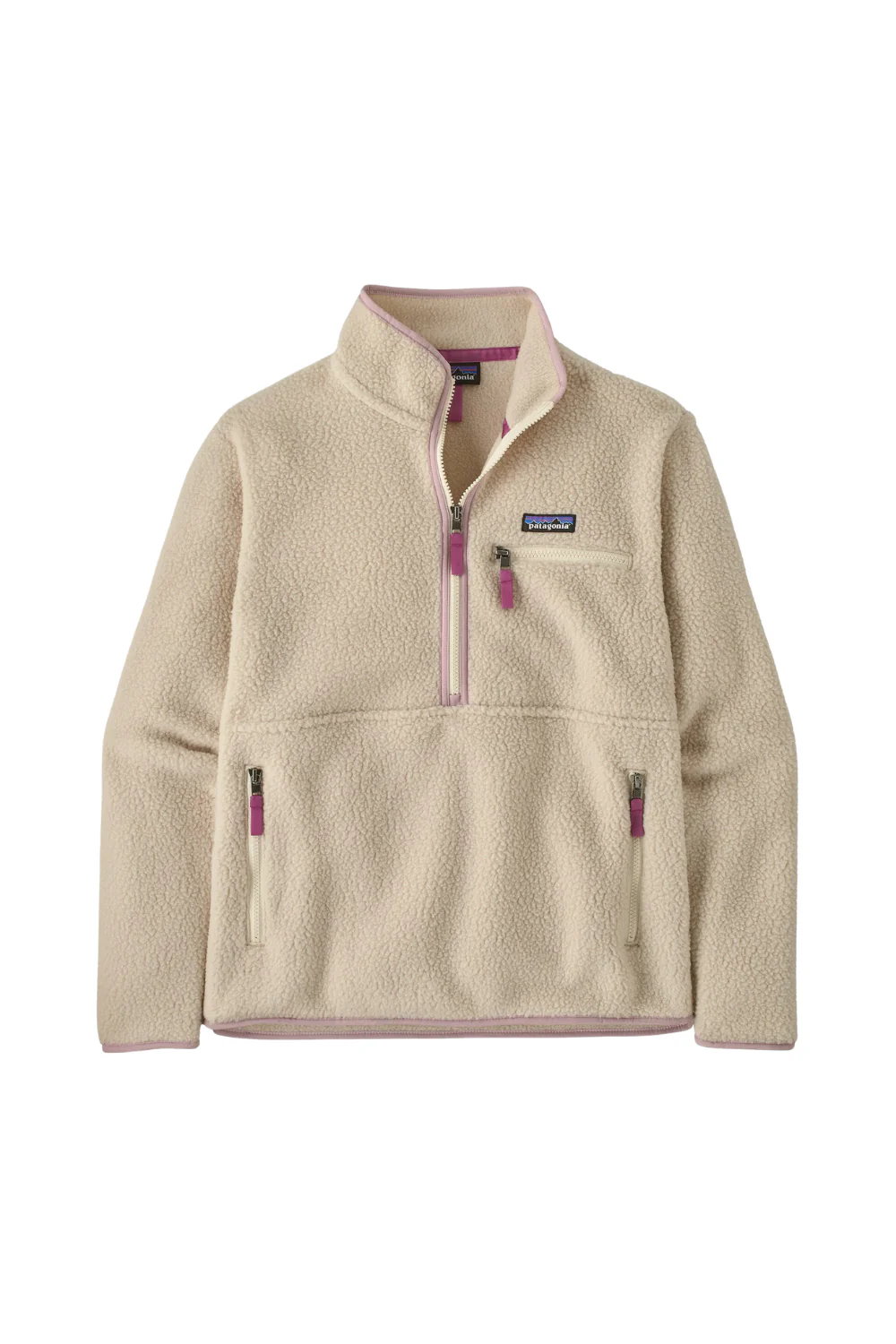 Patagonia Womens Retro Pile Marsupial Fleece Dark Natural