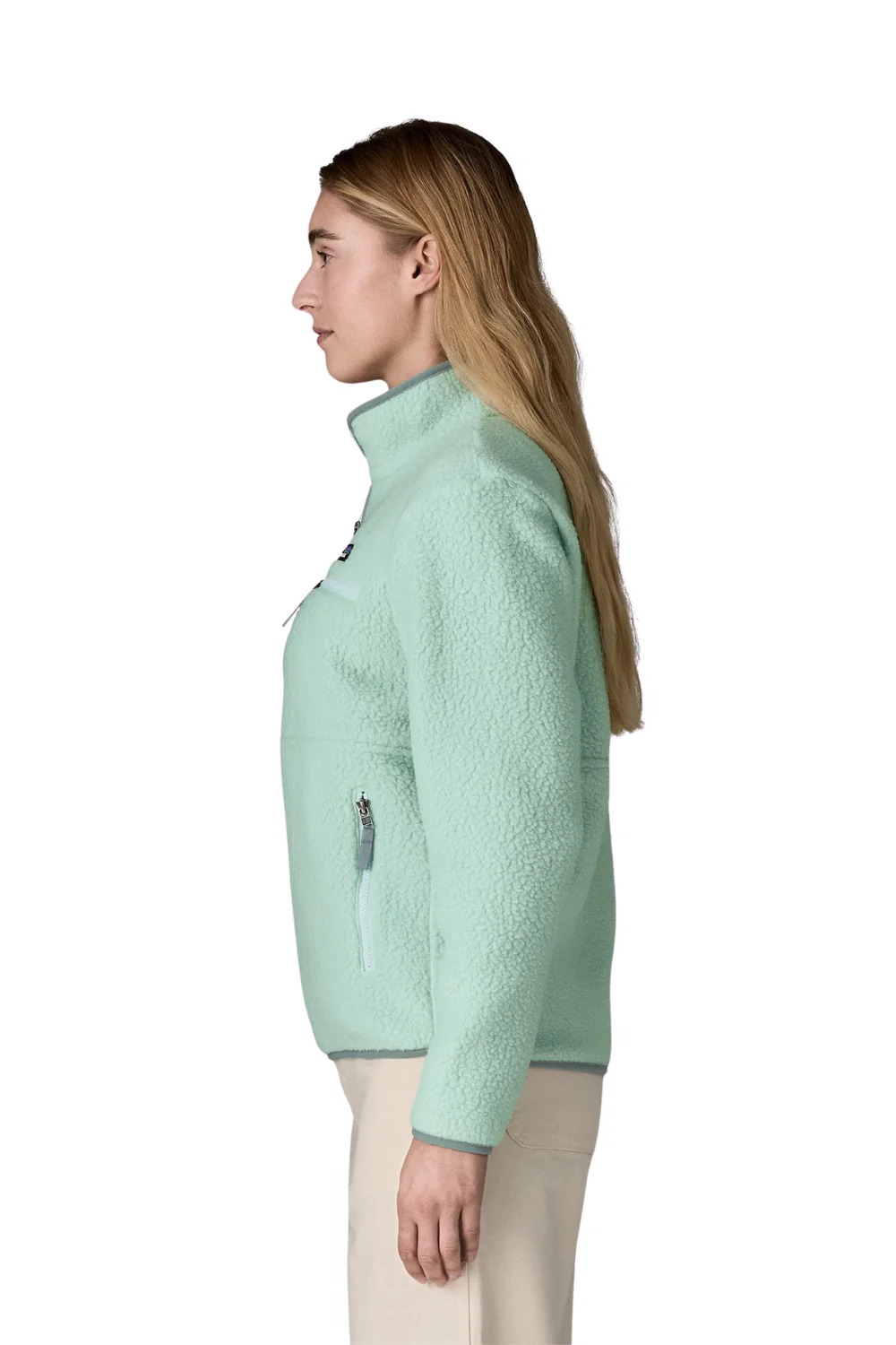 Patagonia Womens Retro Pile Marsupial Fleece Thin Ice - Image 3