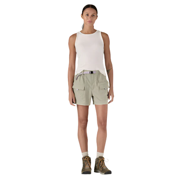 Patagonia Womens Outdoor Everyday Shorts Pelican - Image 2