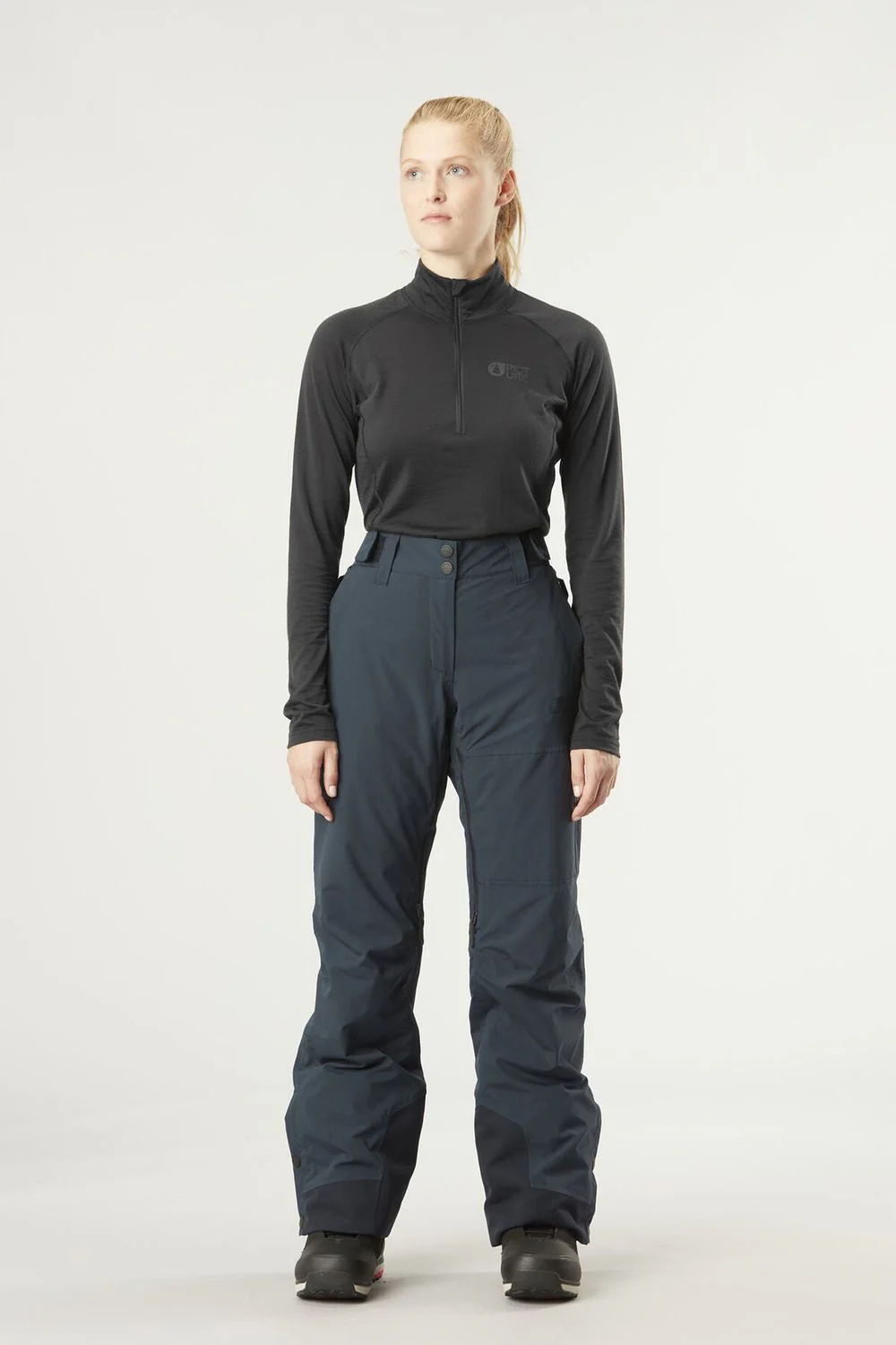 Picture Hermiance Womens Ski and Snowboard Pants Dark Blue