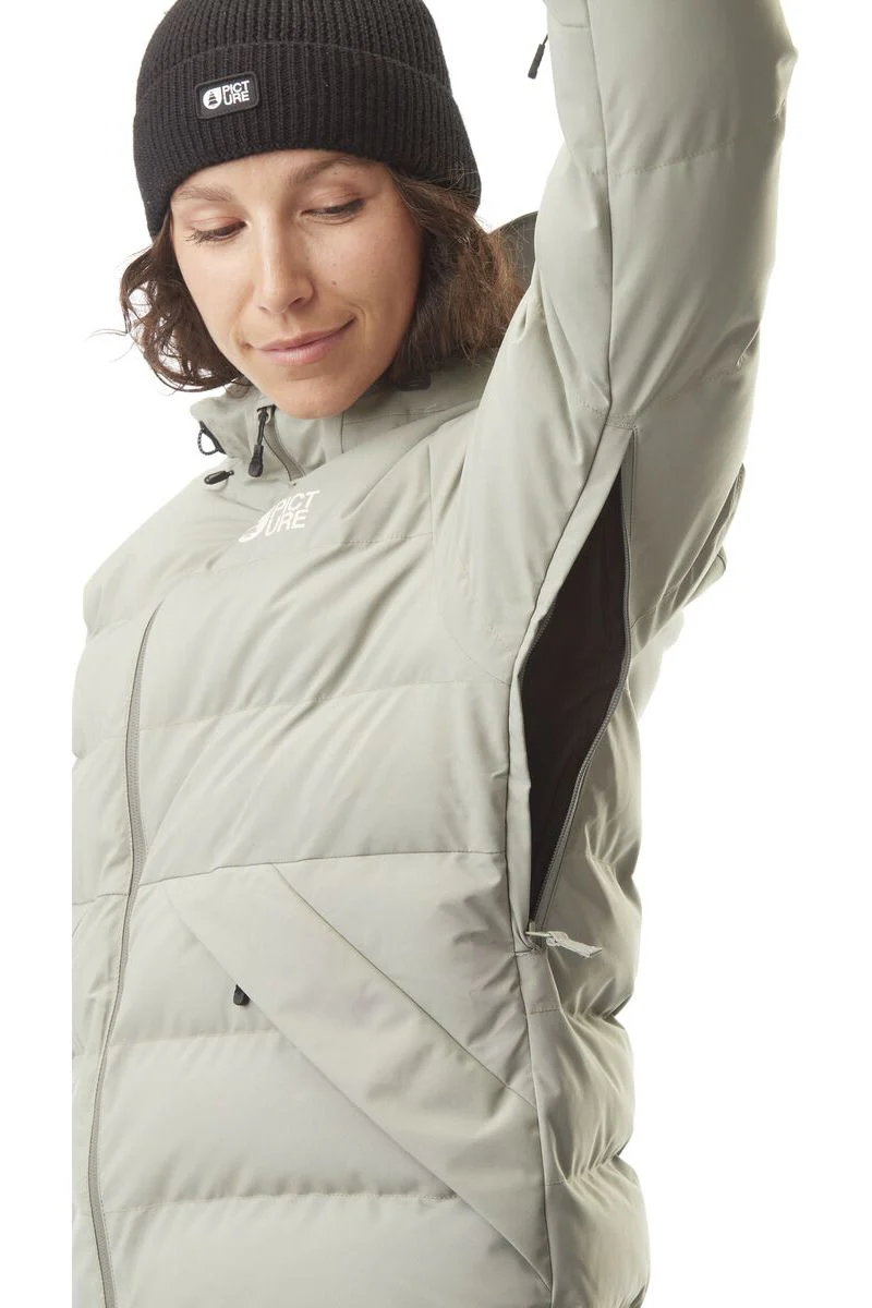 Picture Lement Womens Snow Jacket Shadow - Image 4