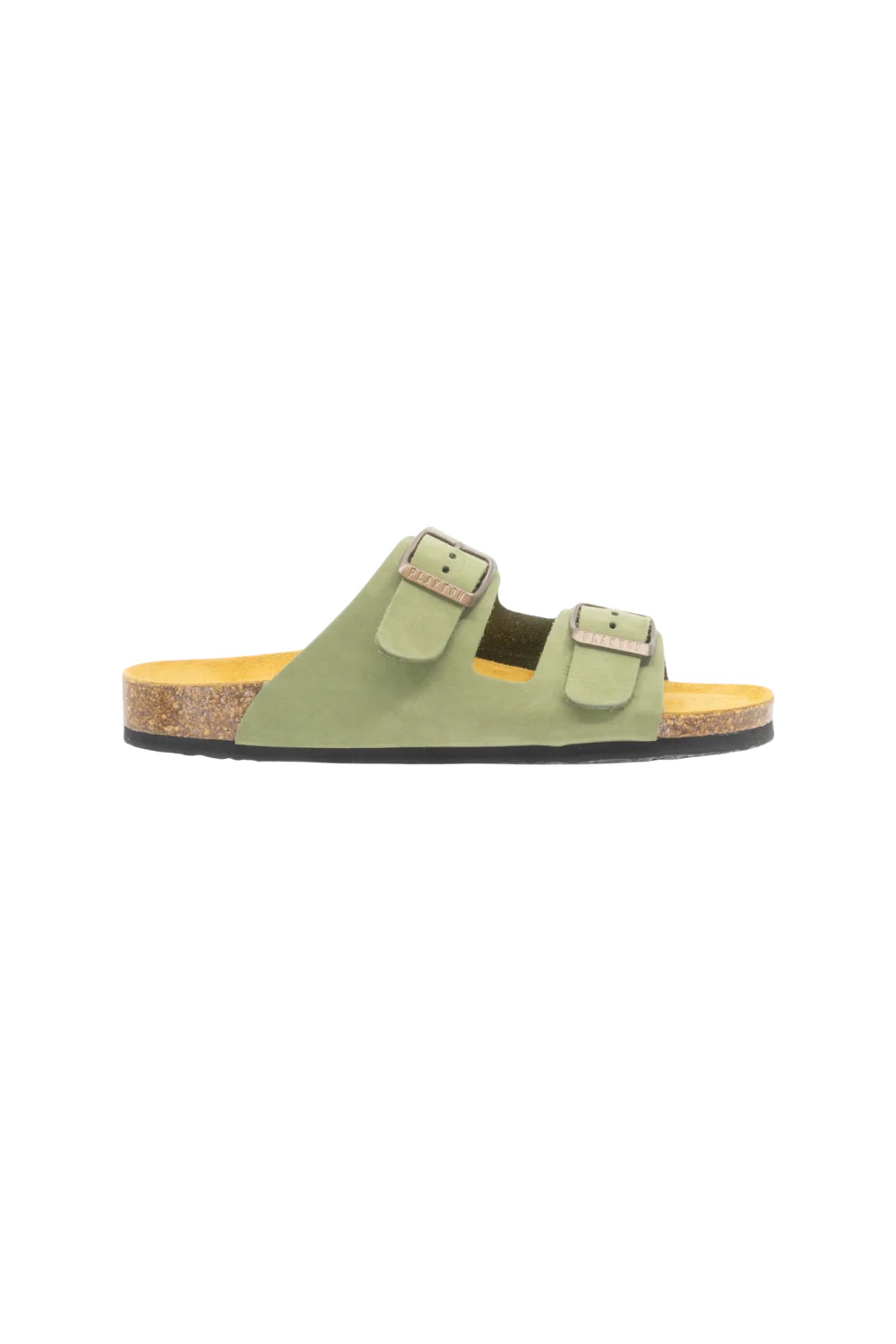 Plakton Beta Nobuck Womens Sandal Oliva - Image 2