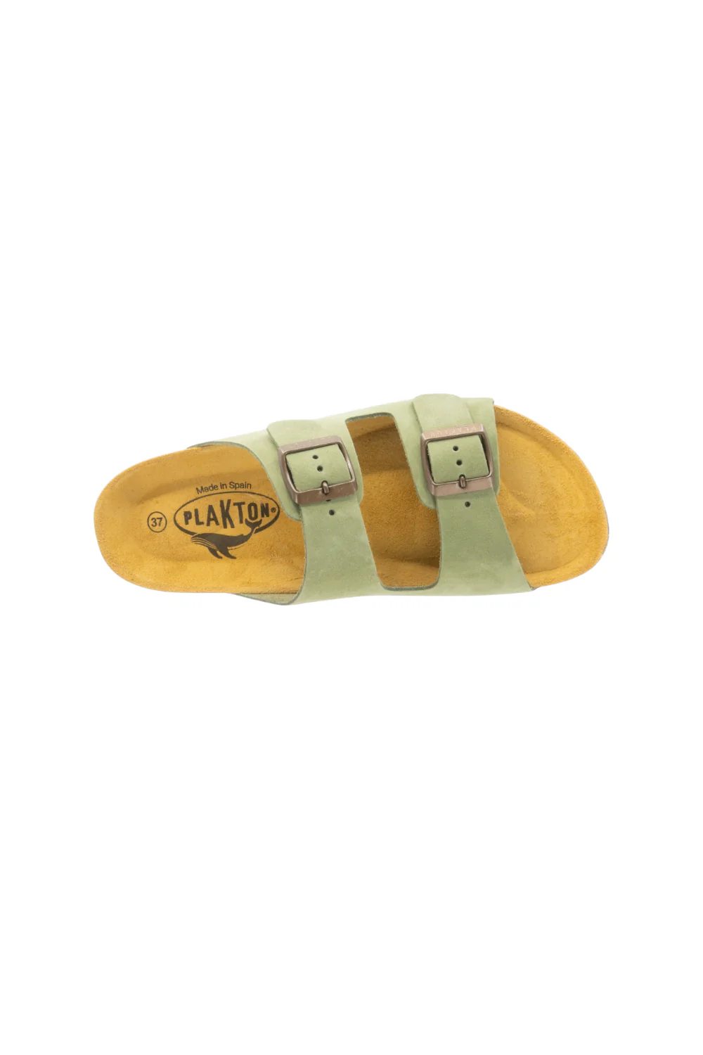 Plakton Beta Nobuck Womens Sandal Oliva - Image 4