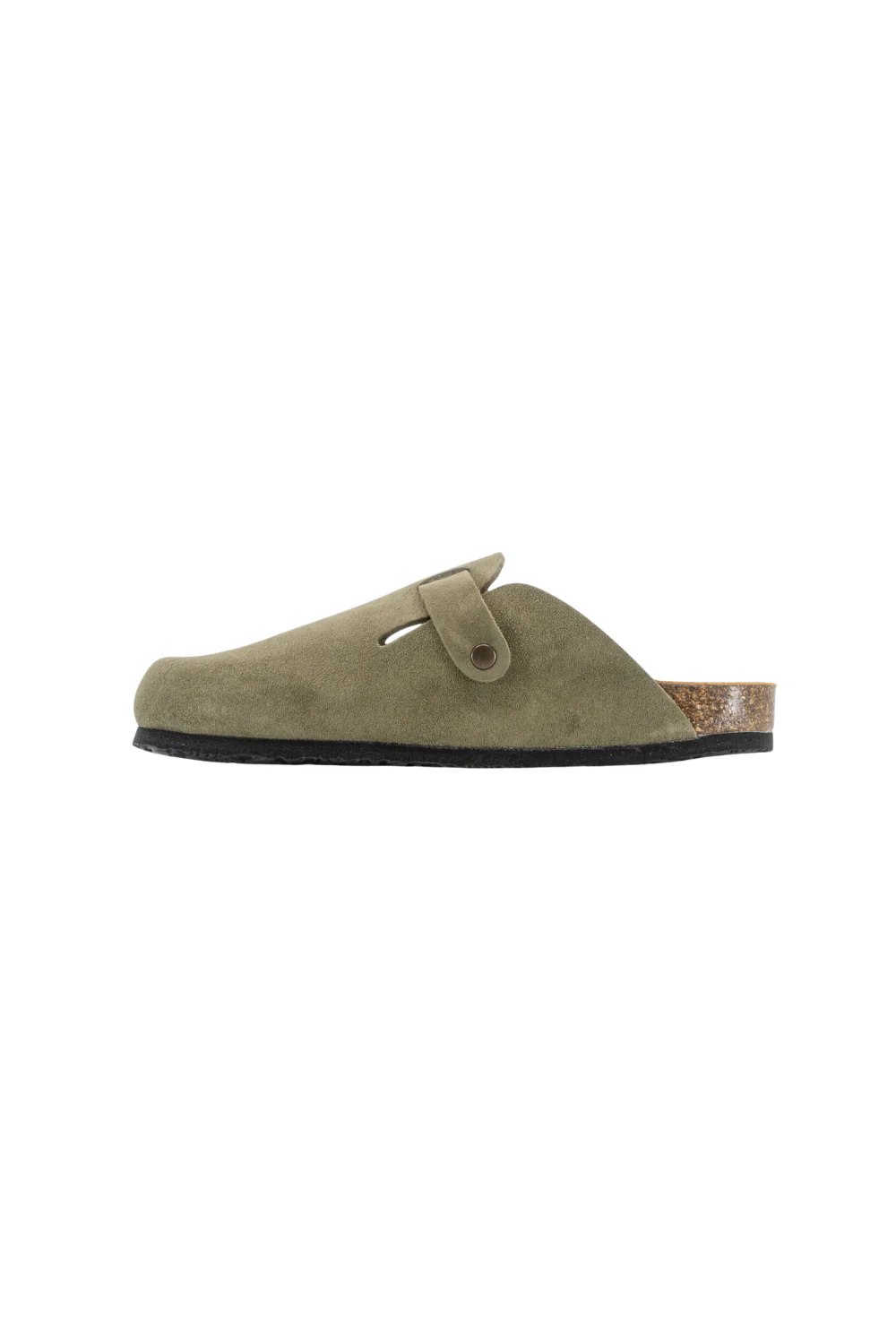 Plakton Blog Afelpado Mens Clog Light Kaki - Image 3