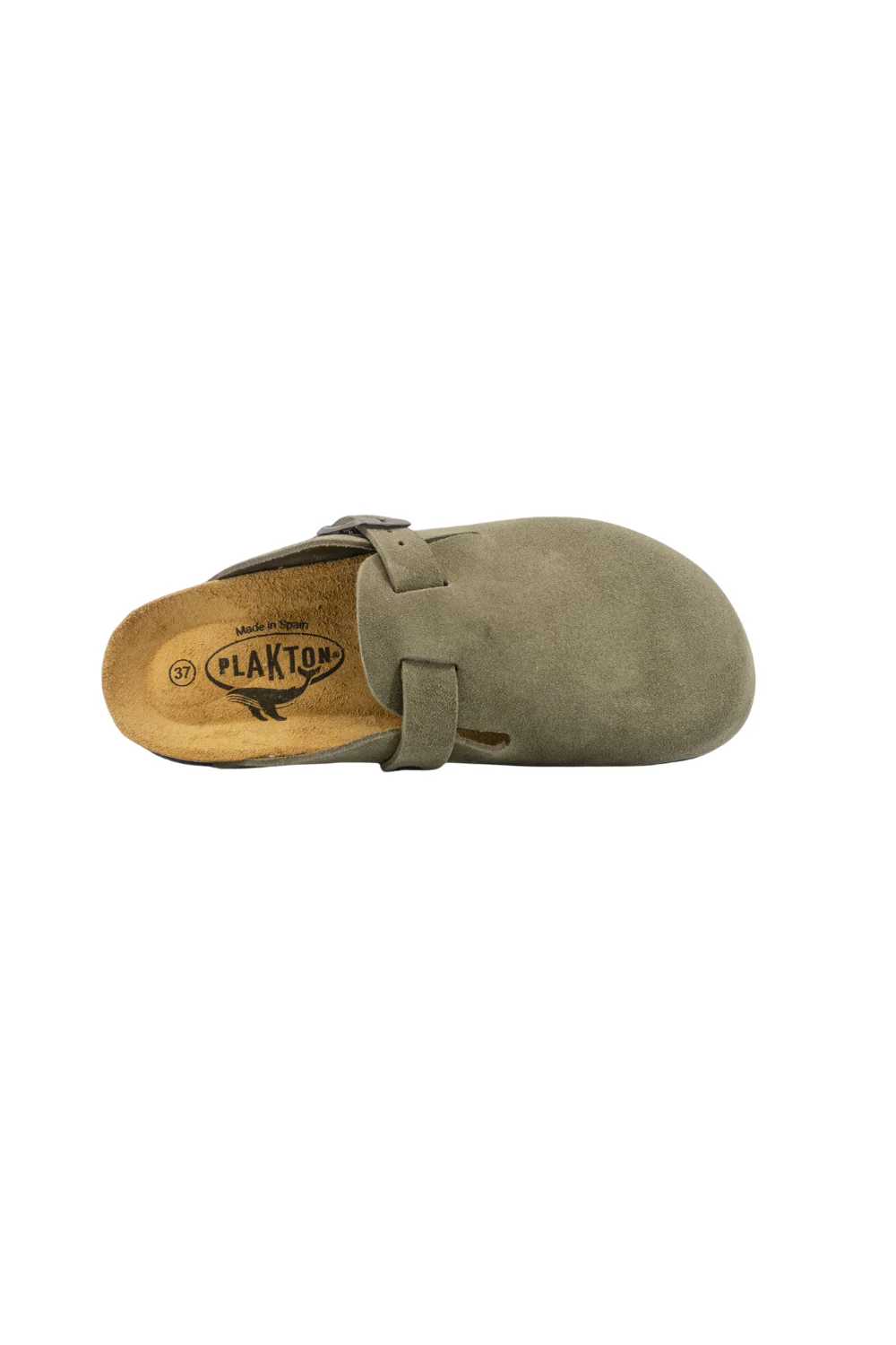 Plakton Blog Afelpado Mens Clog Light Kaki - Image 4