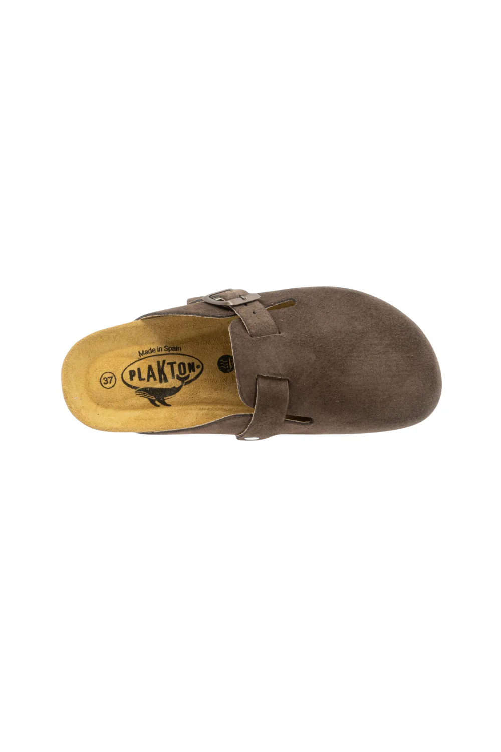 Plakton Blogg Afelpado Womens Clog Marron - Image 4