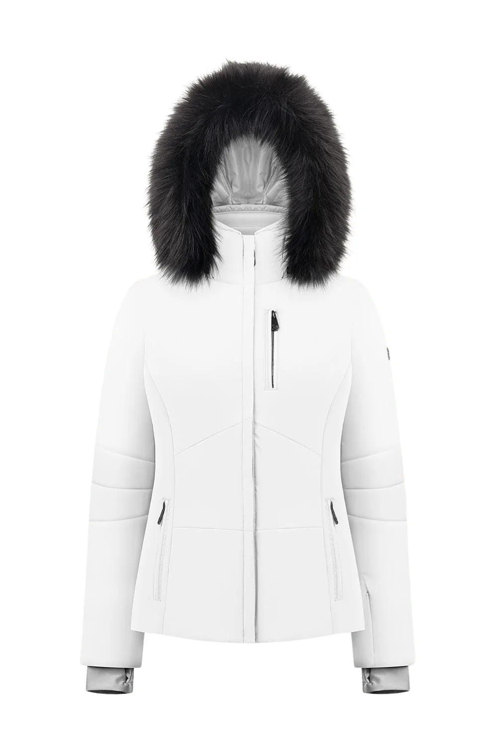 Poirve Blanc Emma Womens Stretch Ski Jacket White