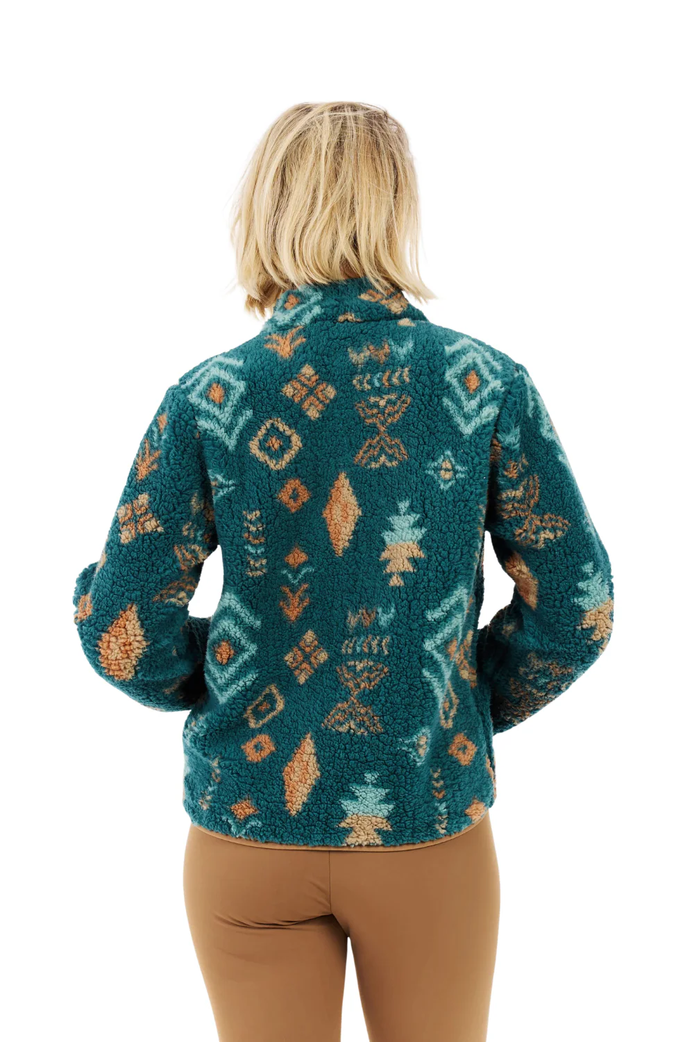 Protest PRTAdele Full Zip Fleece Rainstorm Blue - Image 2