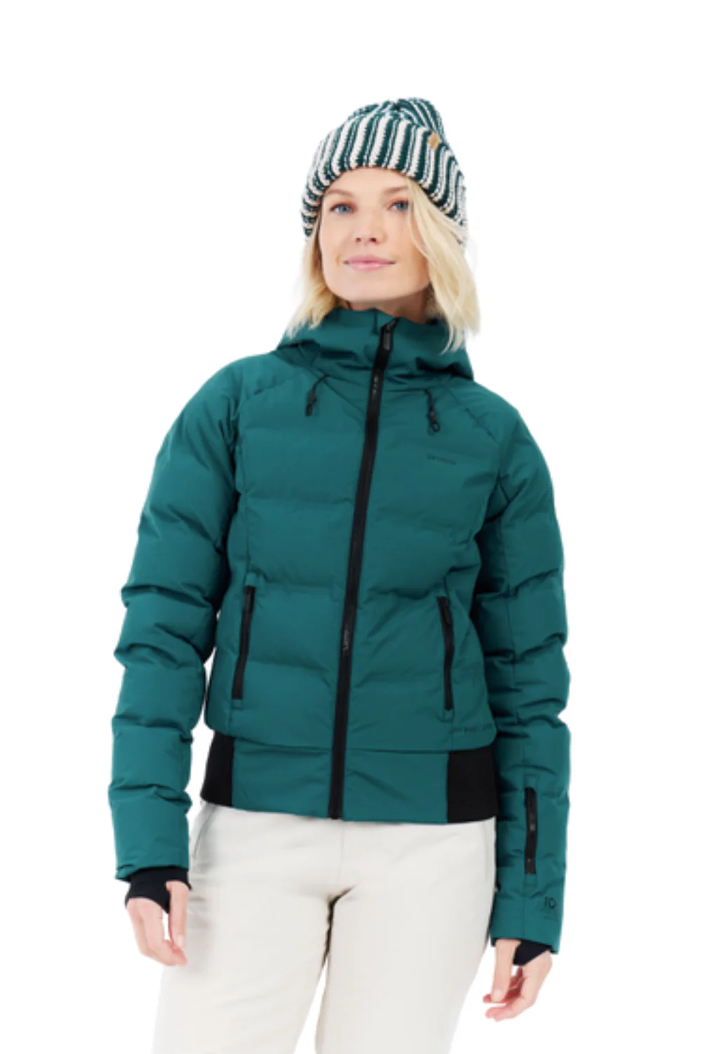 Protest PRTAlysumi Womens Ski Jacket Rainstorm Blue