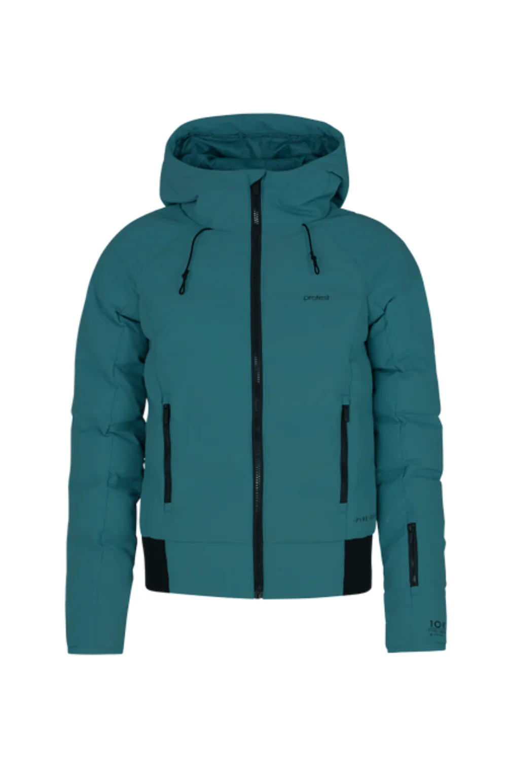 Protest PRTAlysumi Womens Ski Jacket Rainstorm Blue - Image 6