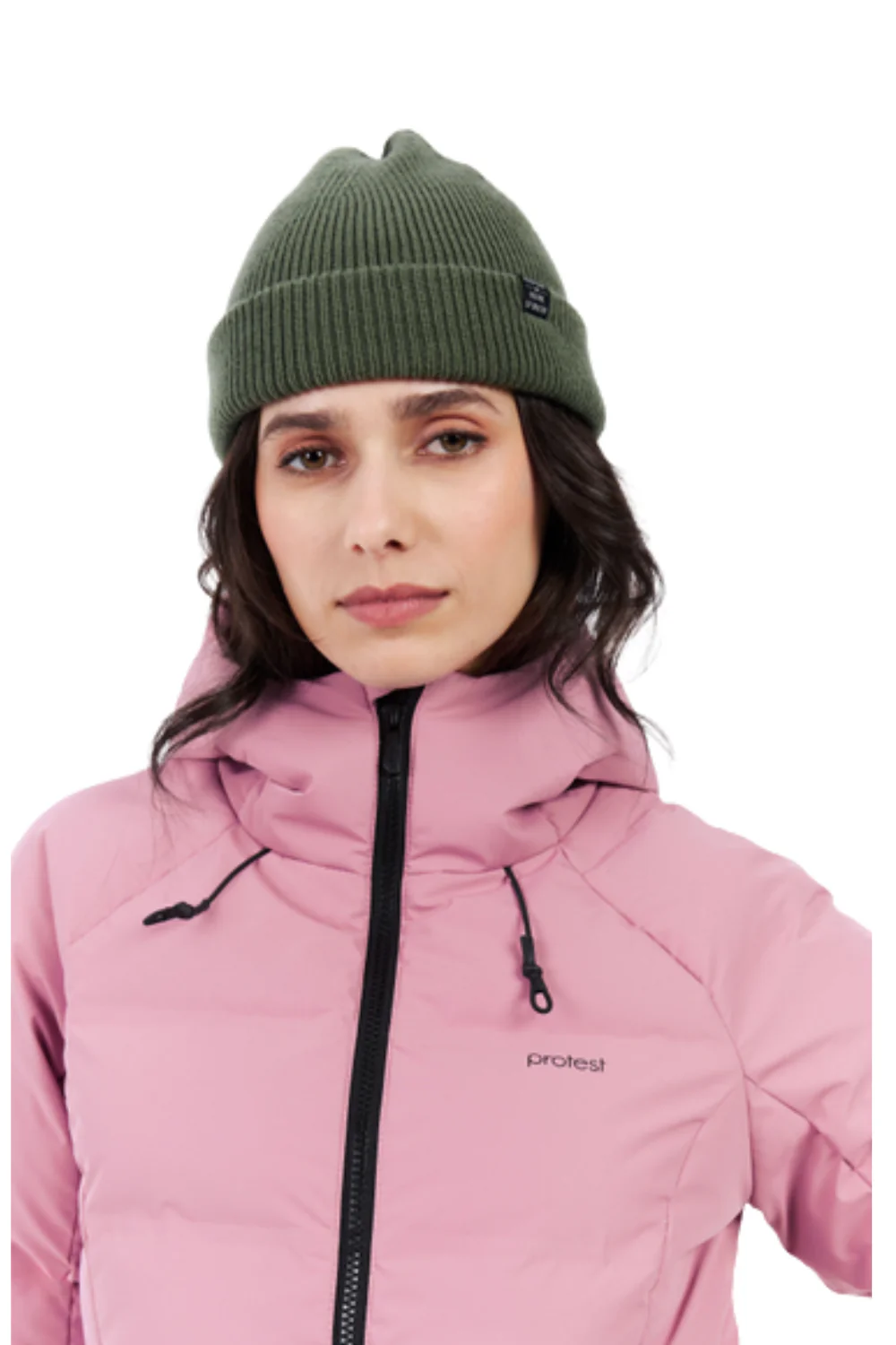 Protest PRTAlysumi Womens Ski Jacket Vintage Pink - Image 5