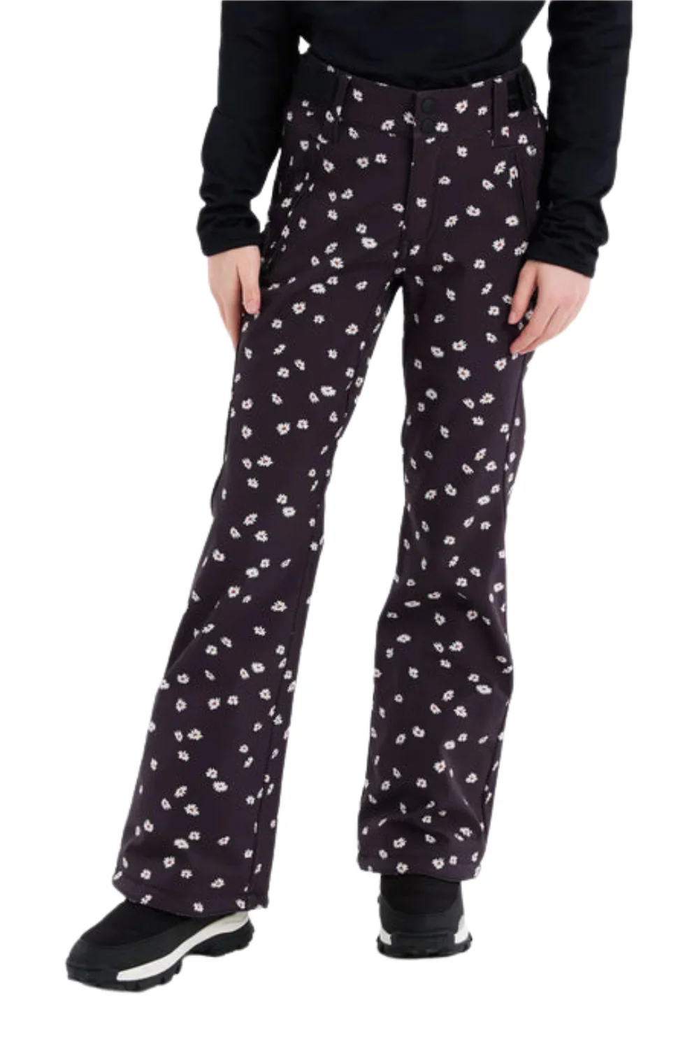 Protest Classy 23 Junior Softshell Ski Pants True Black