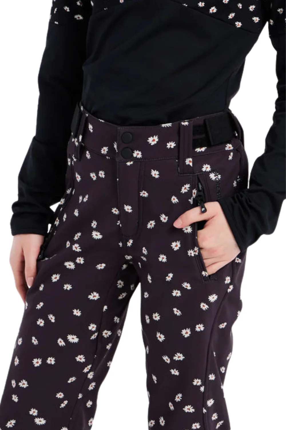 Protest Classy 23 Junior Softshell Ski Pants True Black - Image 5