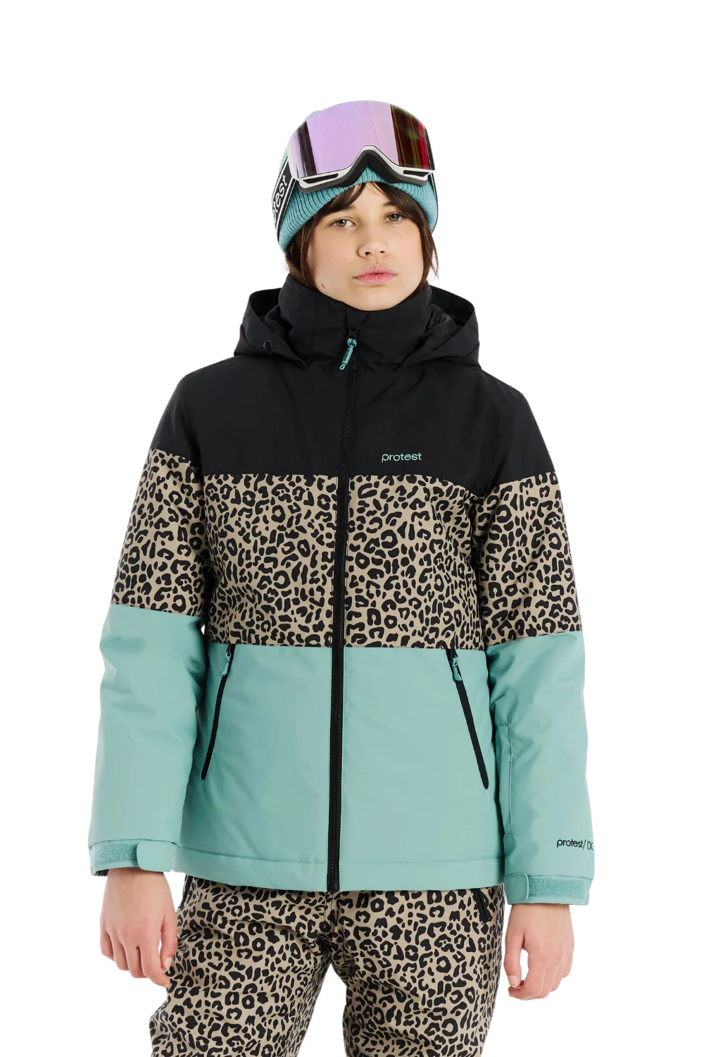 Protest PRTMorena Junior Ski Jacket Glacial Blue