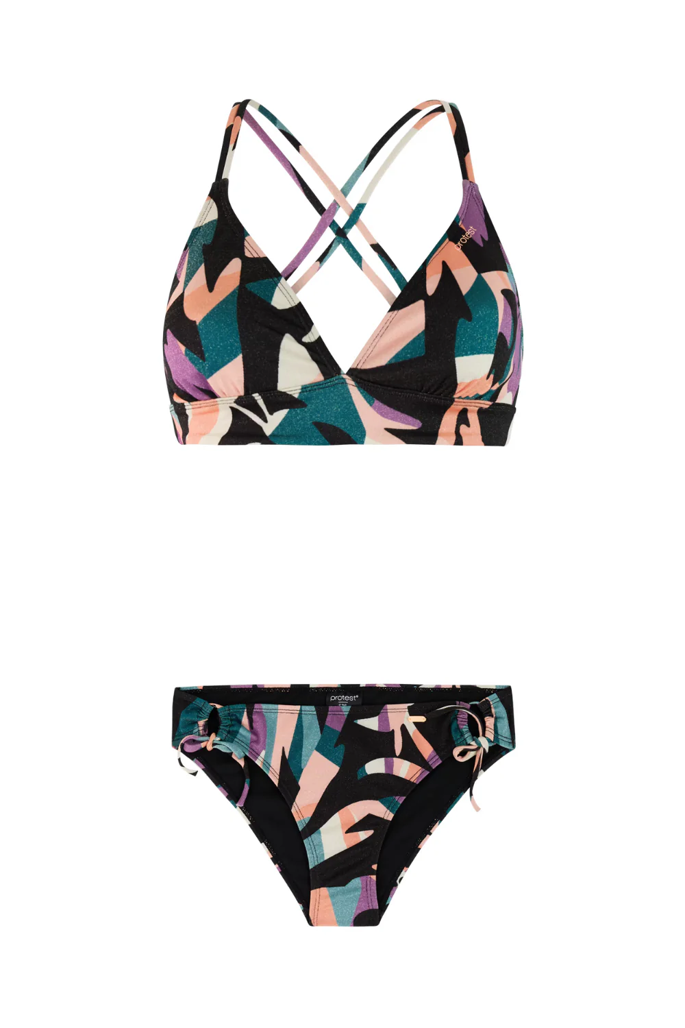 Protest PRTFrio Triangle Bikini Set Jelly Purple - Image 6