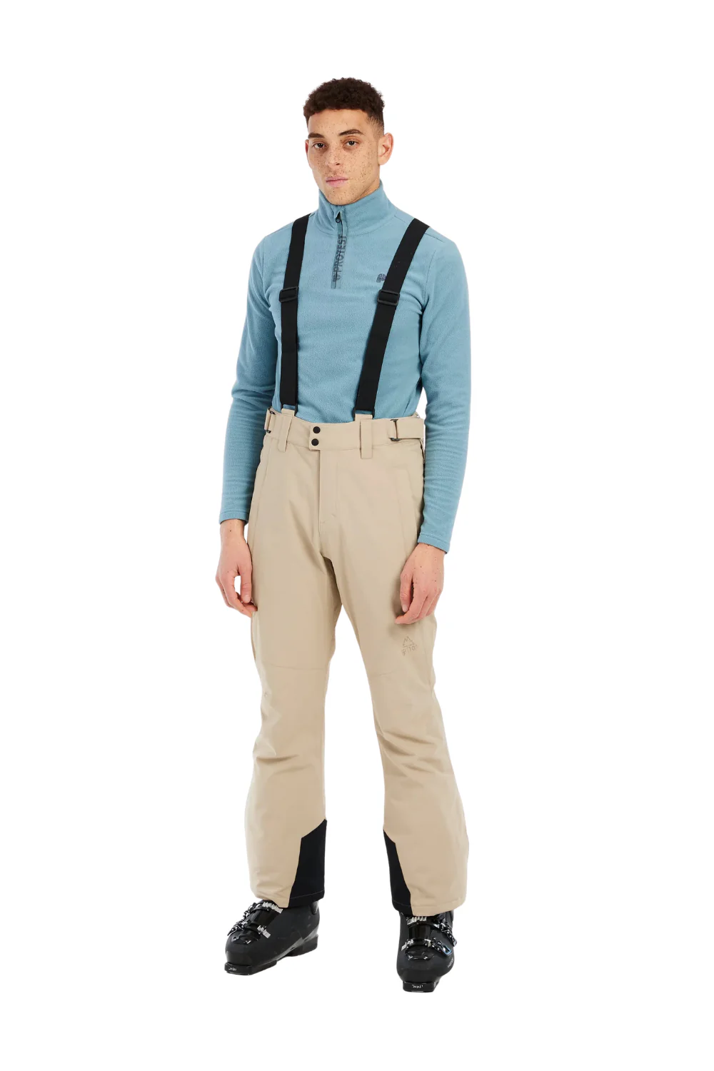 Protest PRTRowens Mens Ski Pants Bamboo Beige - Image 3