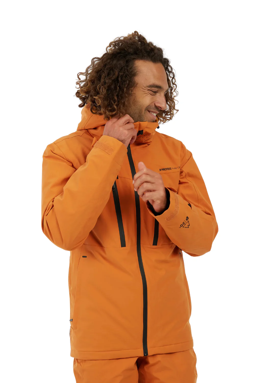 Protest PRTTimothy Ski Jacket Caramel Yellow