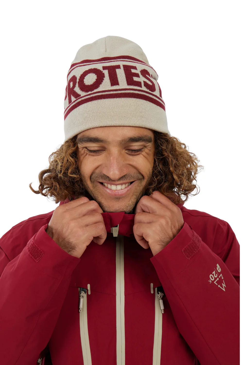 Protest PRTTimothy Ski Jacket Velvet Red - Image 3