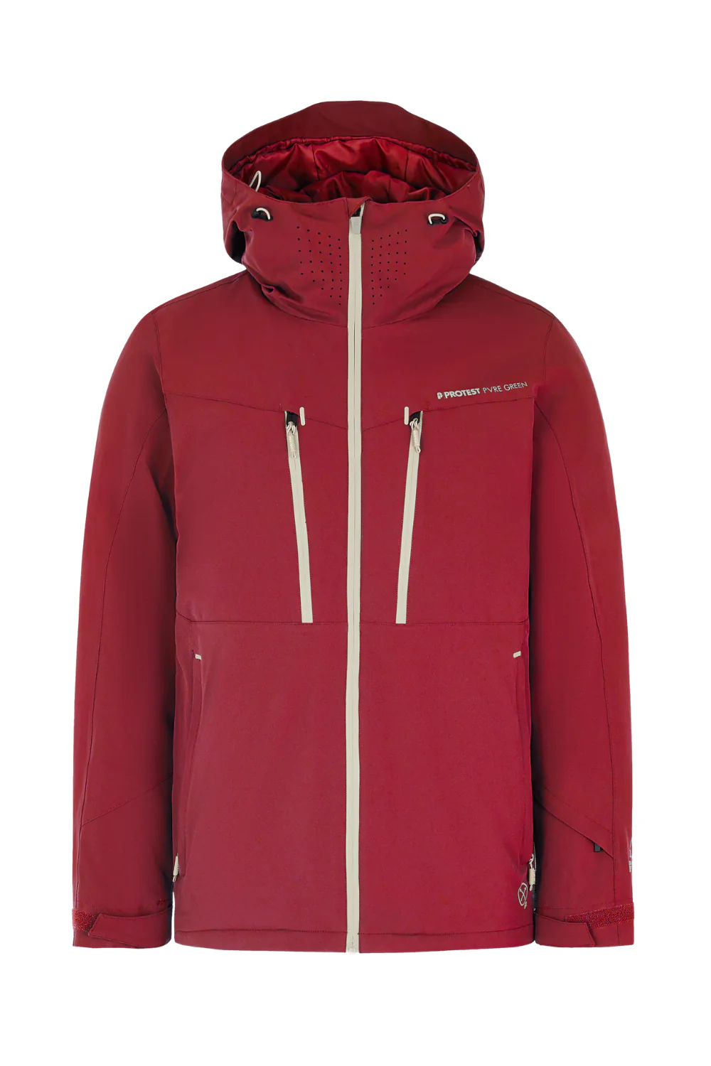 Protest PRTTimothy Ski Jacket Velvet Red - Image 9