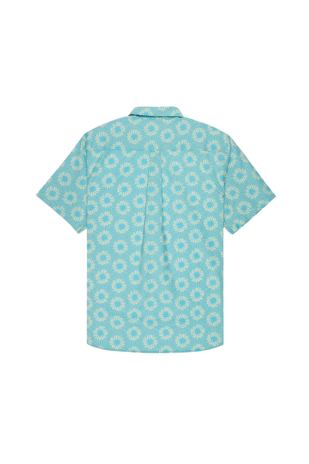 Quiksilver Apero Classic Mens Short Sleeve Shirt Aqua Ocean Mayhem 32 - Image 6