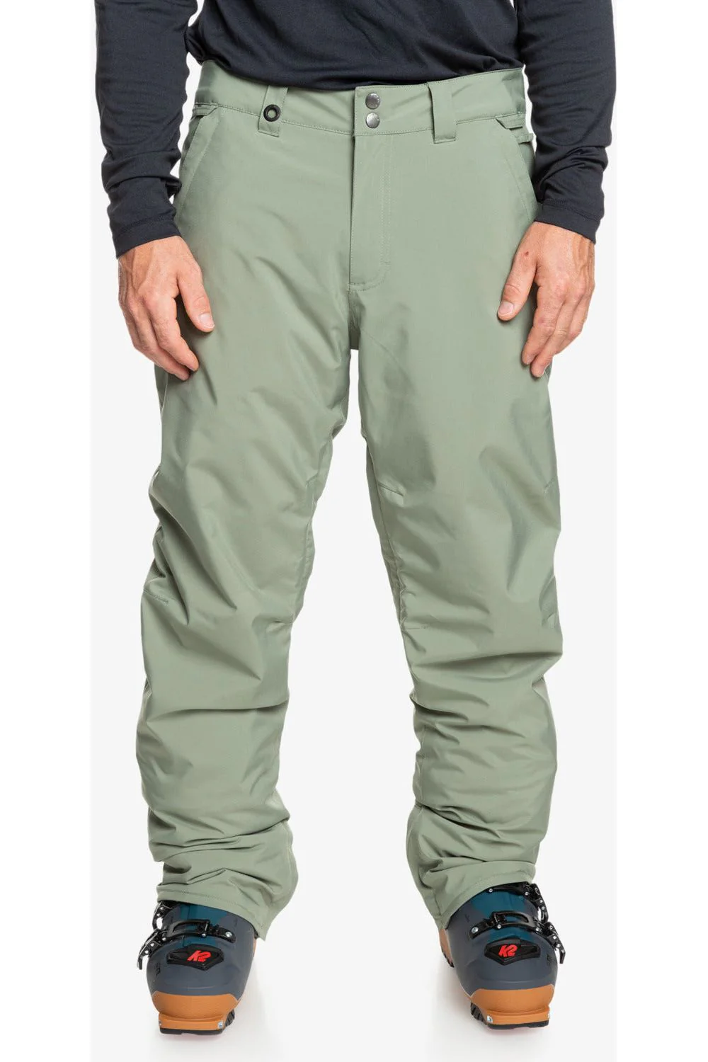 Quiksilver Estate Mens Ski and Snowboard Pants Sea Spray