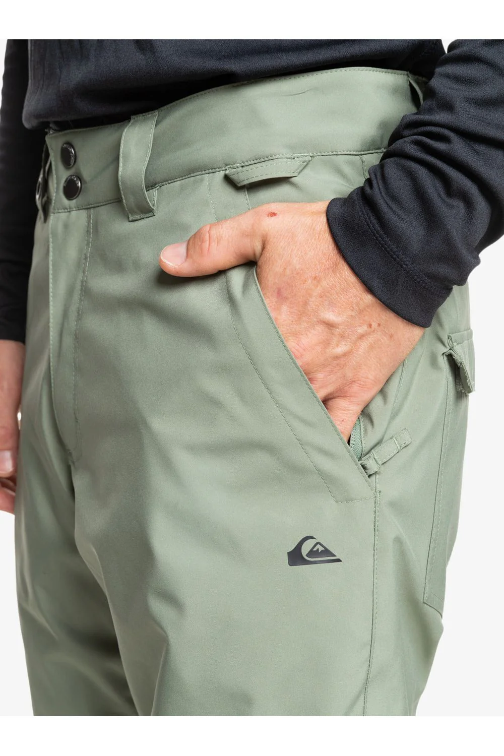 Quiksilver Estate Mens Ski and Snowboard Pants Sea Spray - Image 3