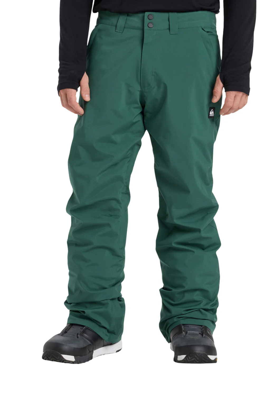 Quiksilver Mens Estate Technical Ski and Snowboard Pants Trekking Green