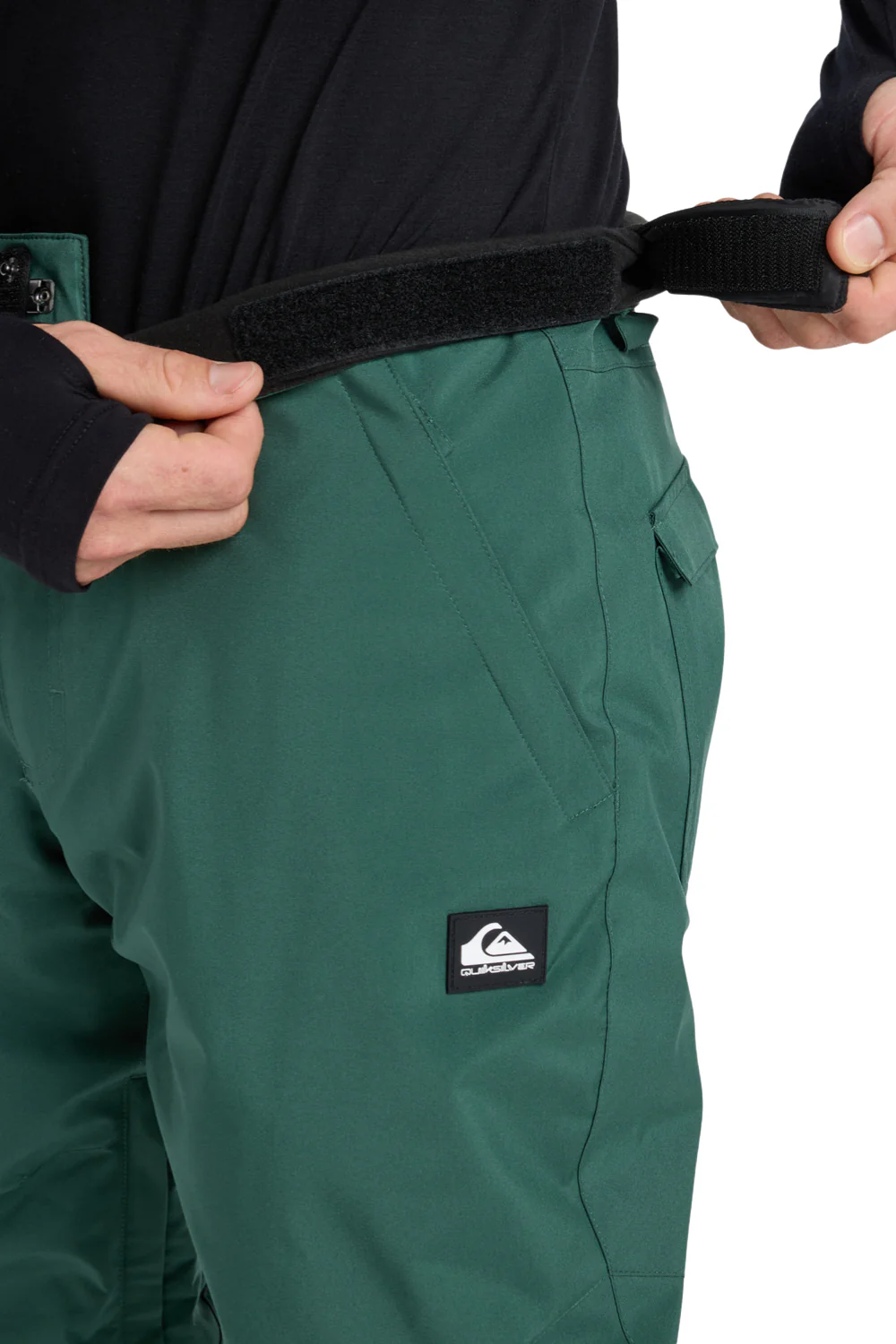 Quiksilver Mens Estate Technical Ski and Snowboard Pants Trekking Green - Image 8