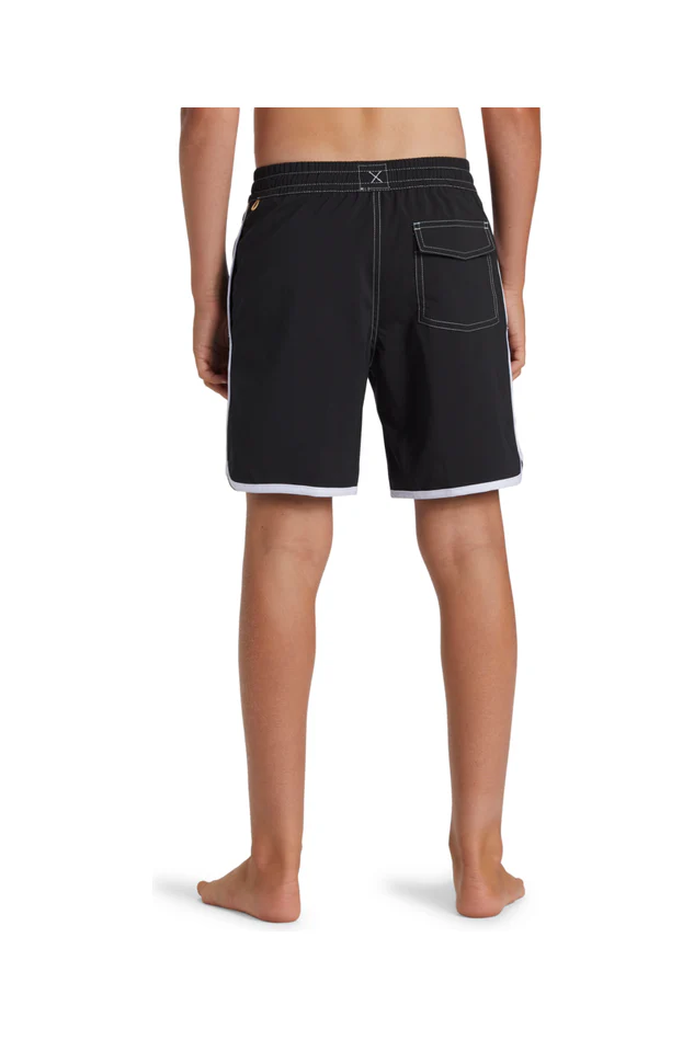 Quiksilver Original Scallop Volley Youth 15" Black - Image 2