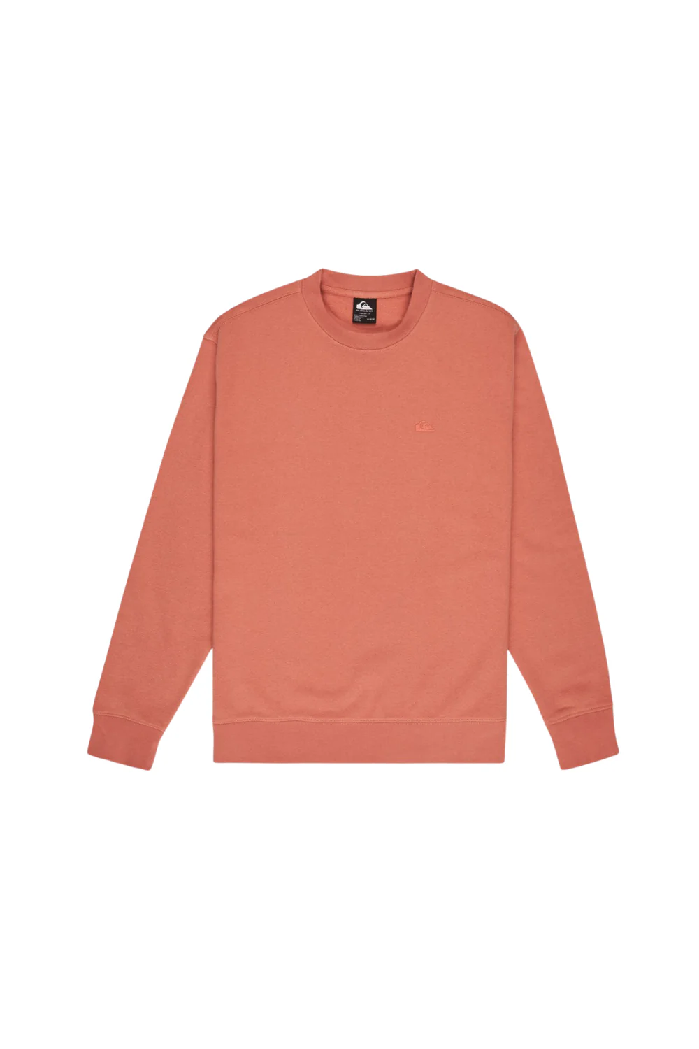 Quiksilver Salt Water Mens Crewneck Sweatshirt Desert Sand - Image 7
