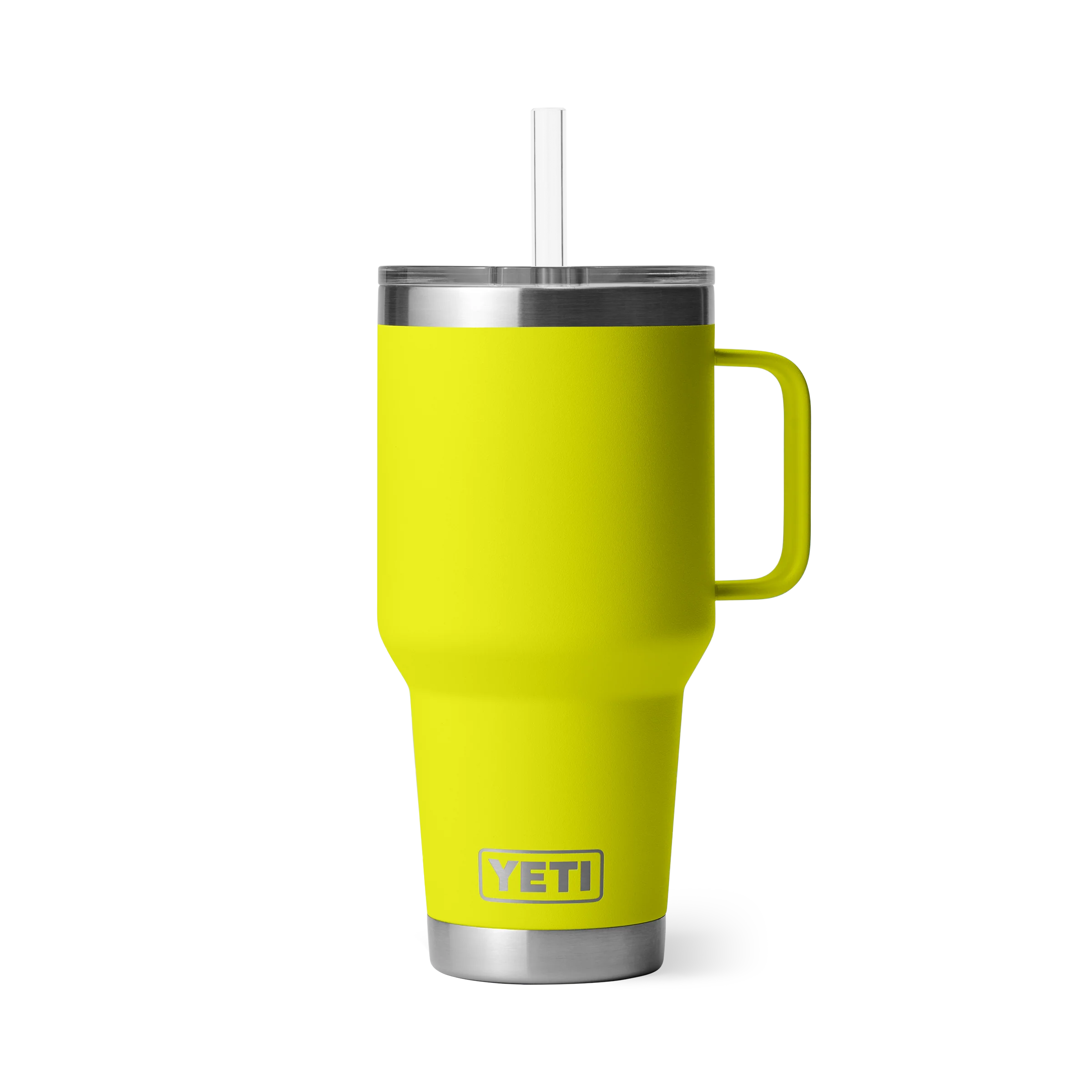 Yeti Rambler 35 Oz Straw Mug Firefly Yellow