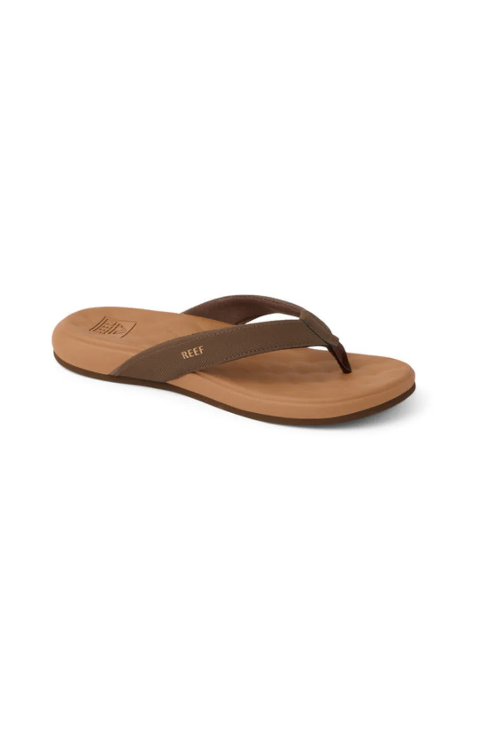 Reef Cushion Melody Womens Flip Flops Chocolate/Lion