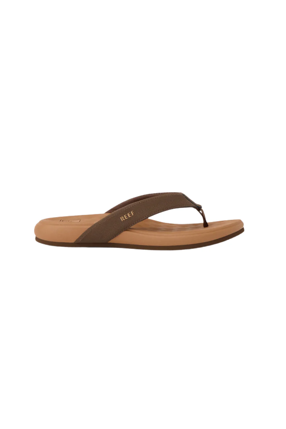 Reef Cushion Melody Womens Flip Flops Chocolate/Lion - Image 2
