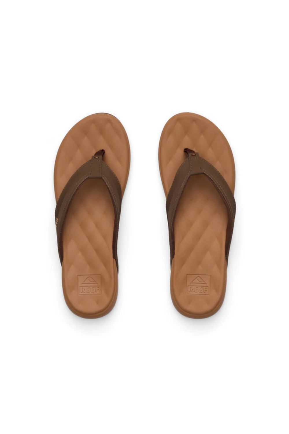 Reef Cushion Melody Womens Flip Flops Chocolate/Lion - Image 3