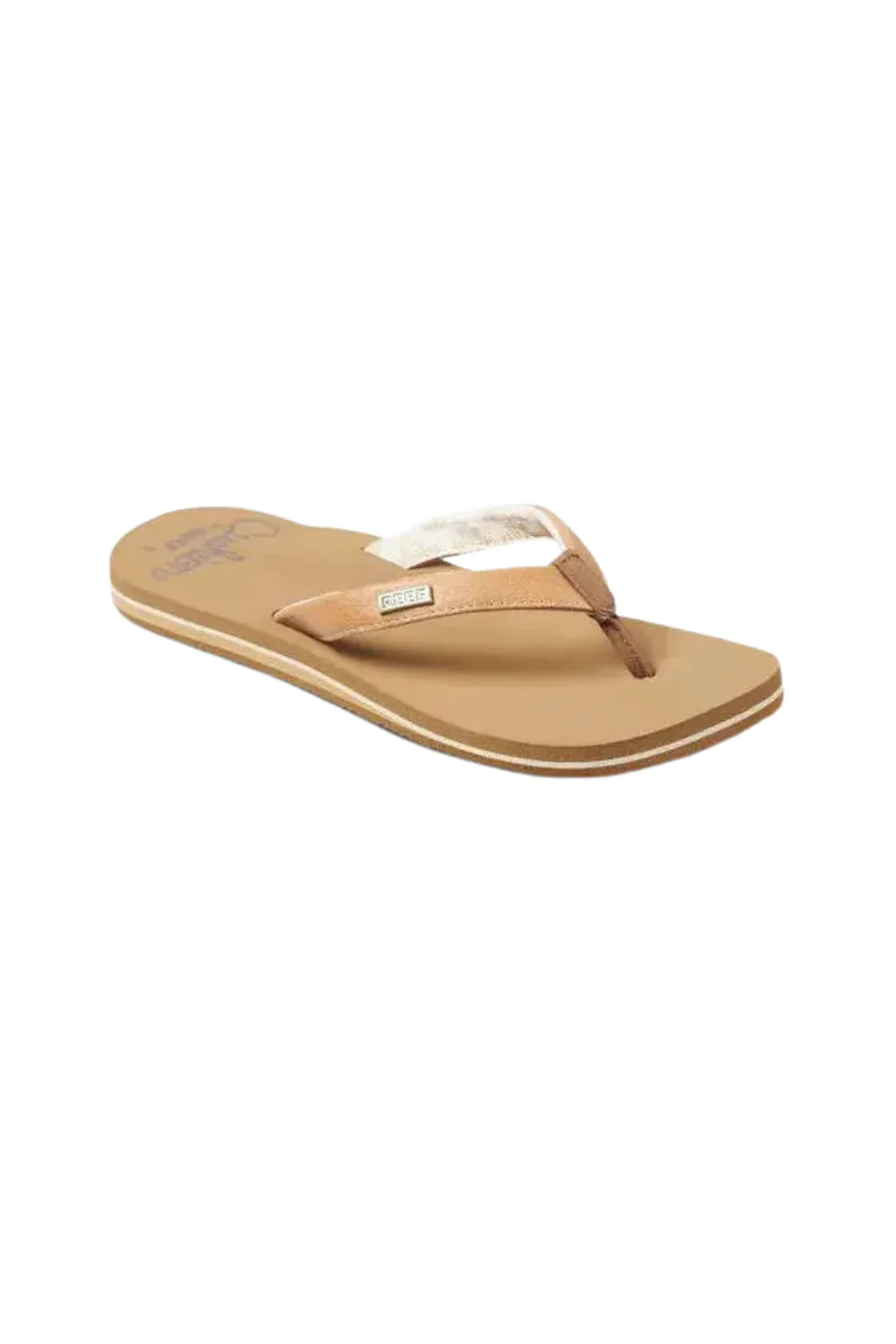 Reef Cushion Sands Womens Flip Flop Natural