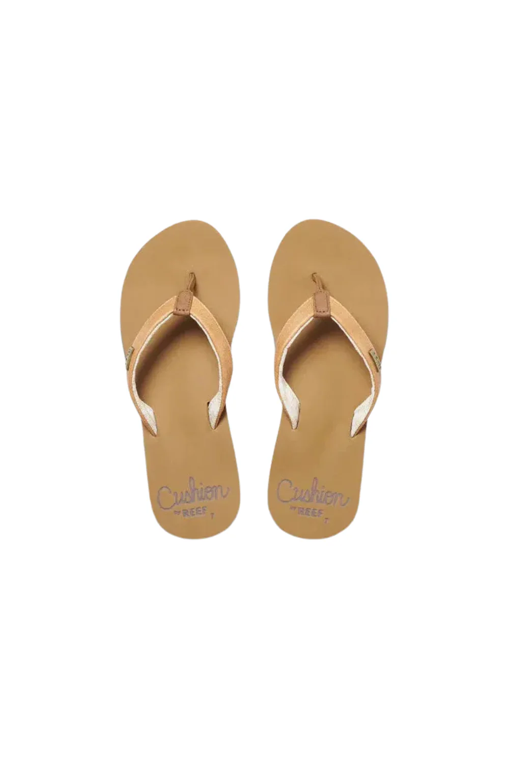 Reef Cushion Sands Womens Flip Flop Natural - Image 2
