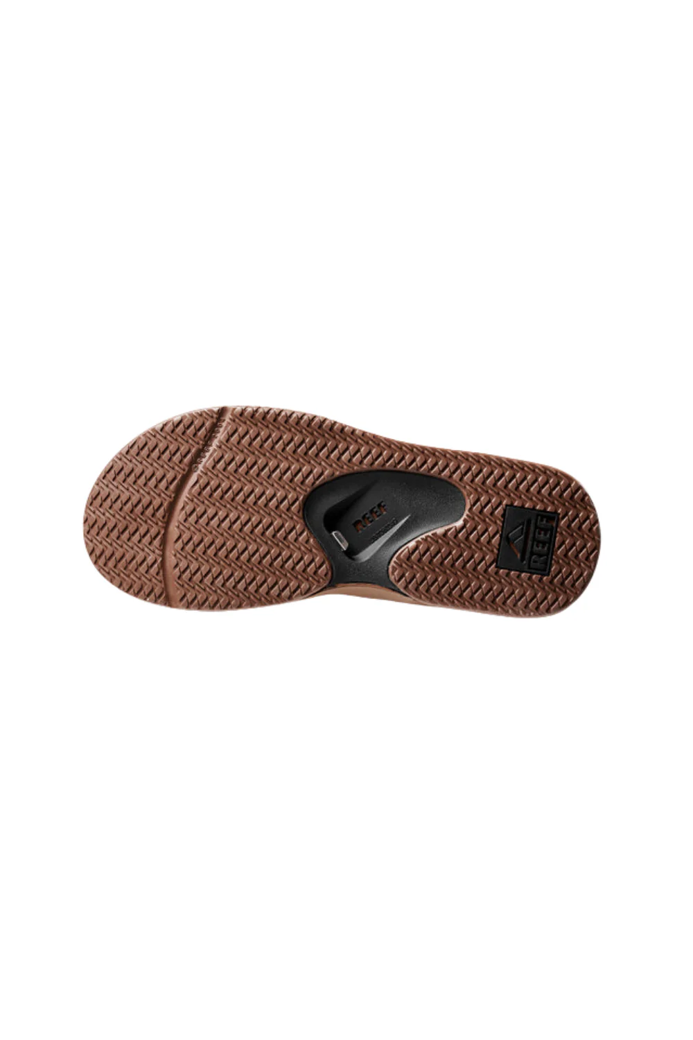Reef Fanning Mens Flip Flops Black And Tan - Image 4