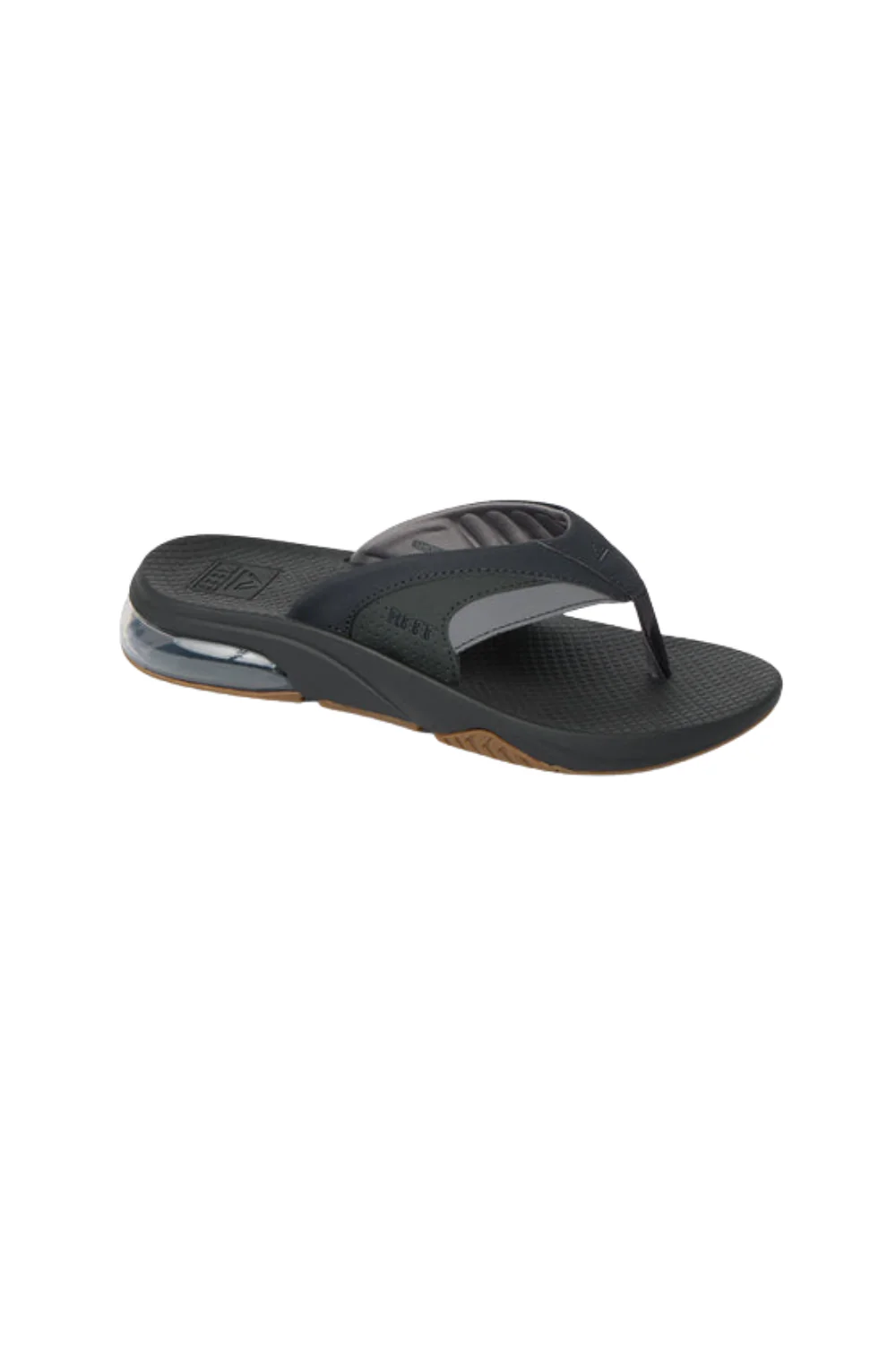Reef Fanning + Mens Flip Flops Black/Gum
