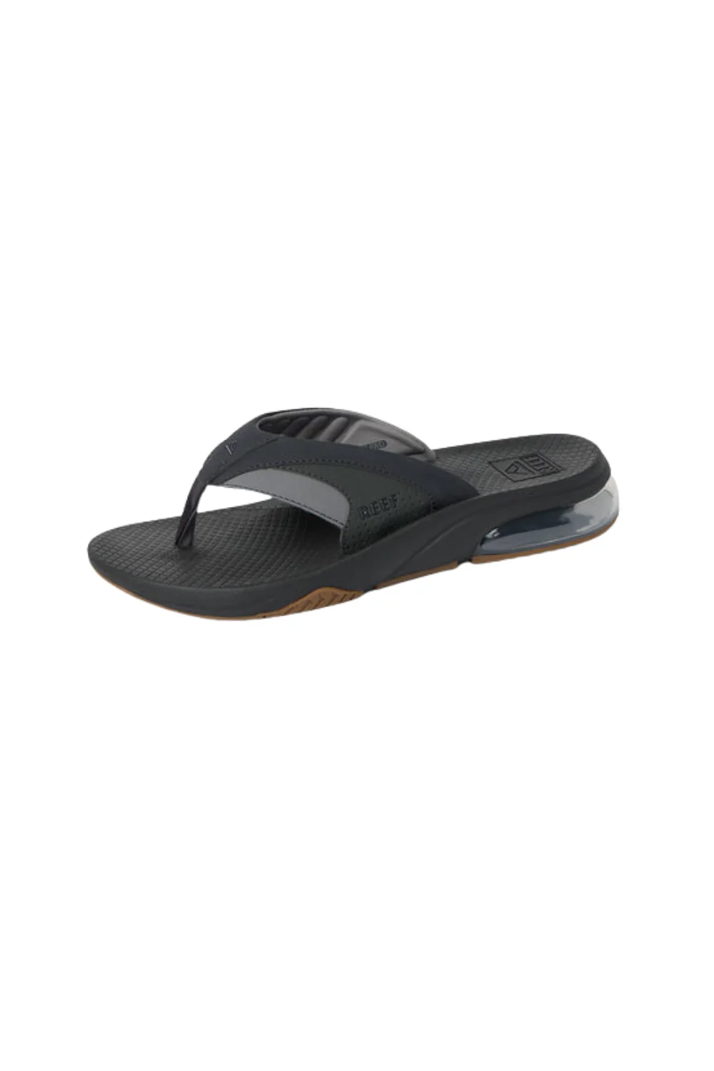 Reef Fanning + Mens Flip Flops Black/Gum - Image 3