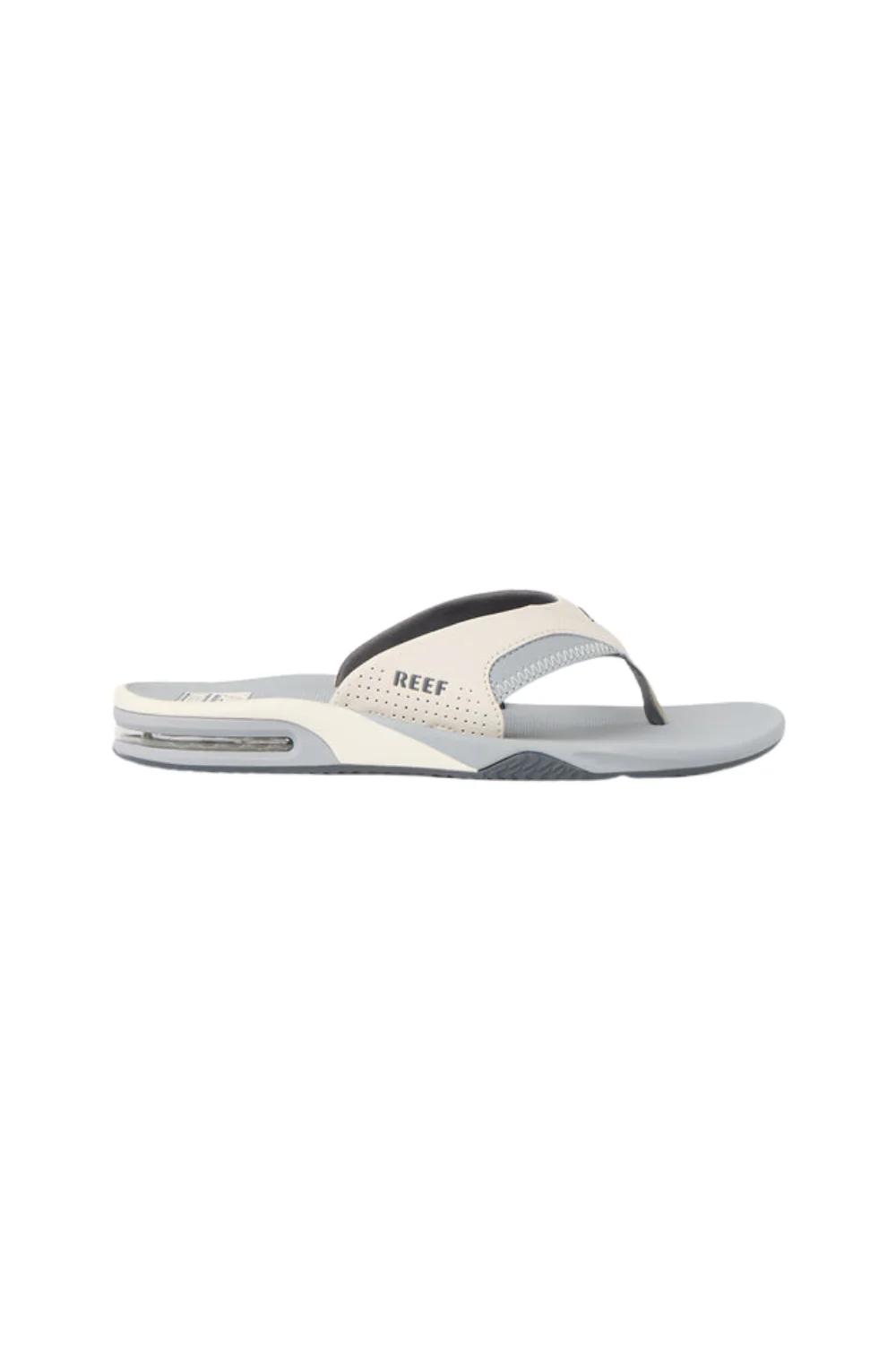 Reef Fanning Mens Flip Flops Light Grey - Image 2