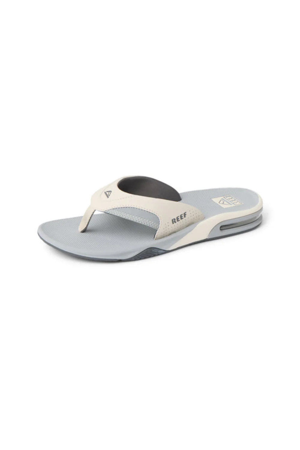 Reef Fanning Mens Flip Flops Light Grey - Image 5