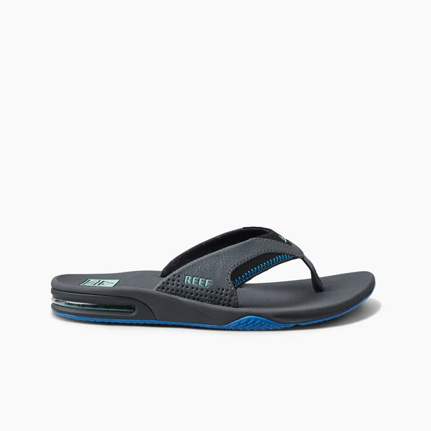Reef Fanning Sandal Gunmetal/Ocean - Image 2