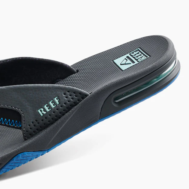 Reef Fanning Sandal Gunmetal/Ocean - Image 4