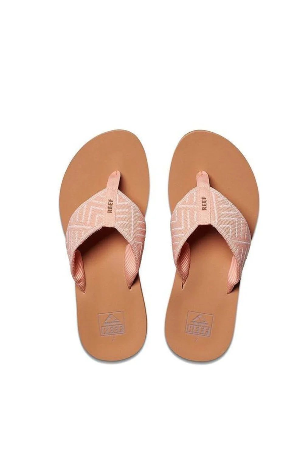 Reef Spring Womens Woven Flip Flop Peach Parfait - Image 3